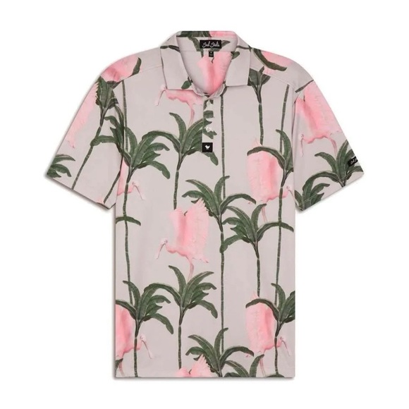 Bad Birdie Flamingo Low Golf Polo Men xl - Picture 2 of 14